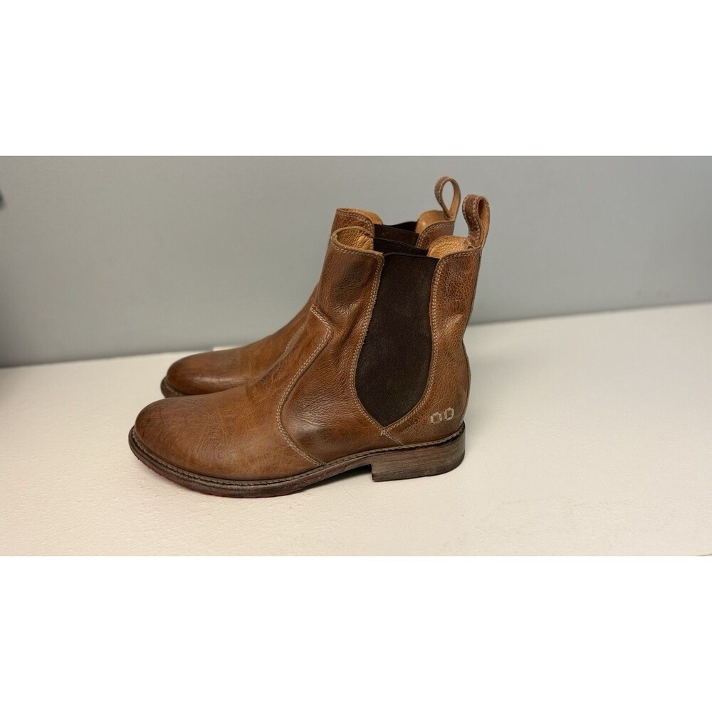 BED|STÜ Brown Leather Chelsea Boots | Size 8 - Picture 4 of 10
